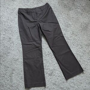 Ann Taylor Factory Women's Dark Gray/Brown Trousers
